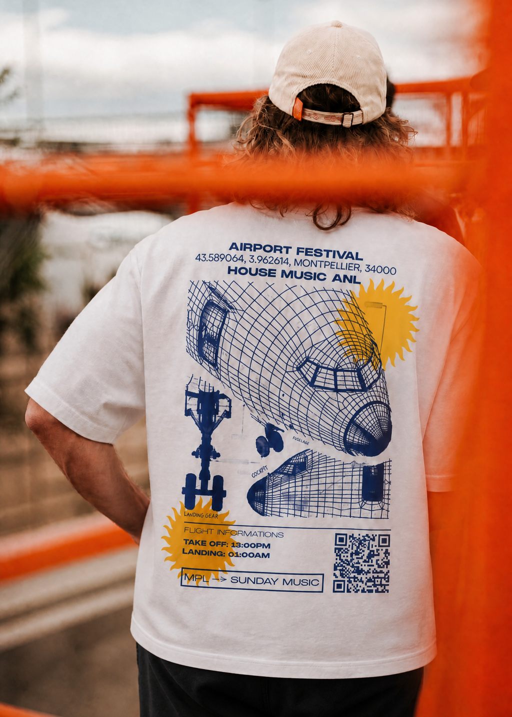 T-shirt - Aéroport 2026 - Édition Limitée