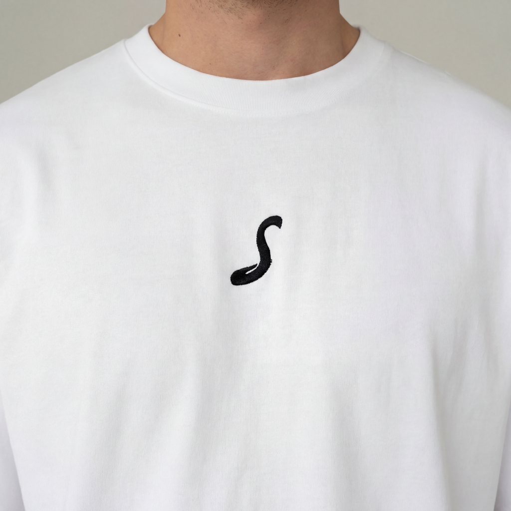 T-shirt Sunday Music - Blanc