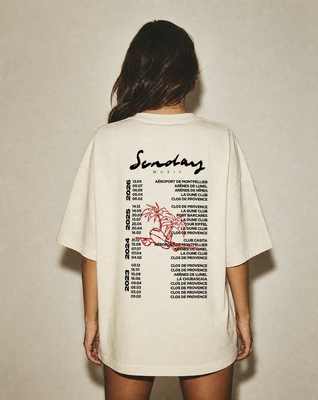 T-shirt Sunday Music Tour