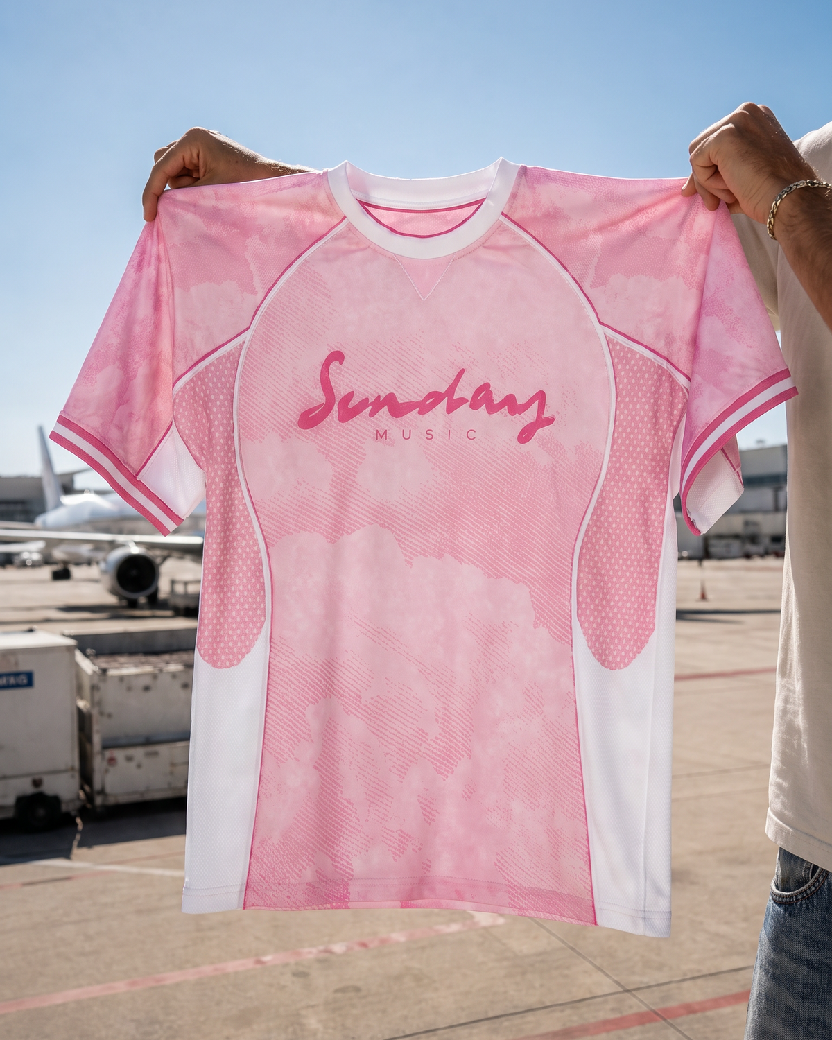 Maillot de foot - Sunday Music - Rose