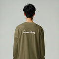 Long Sleeve Sunday Music - Khaki