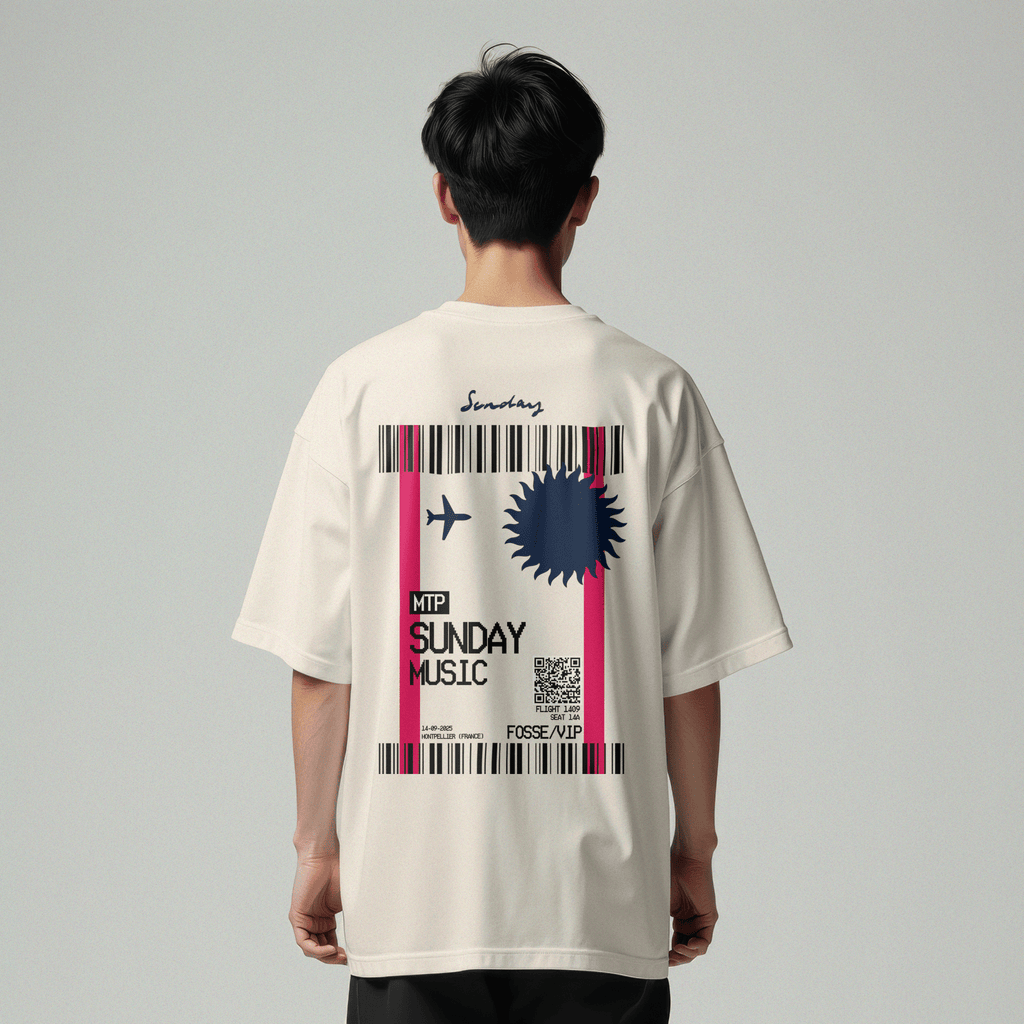 T-shirt oversize unisexe