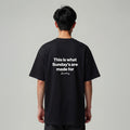 T-shirt Sunday Music - Noir