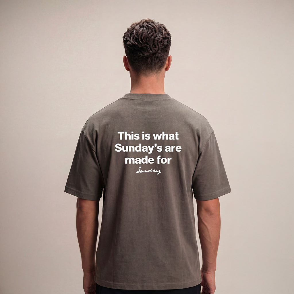 T-shirt Sunday Music - Mocha