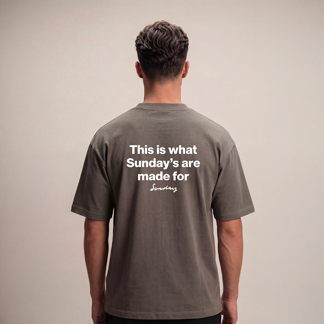 T-shirt Sunday Music - Mocha