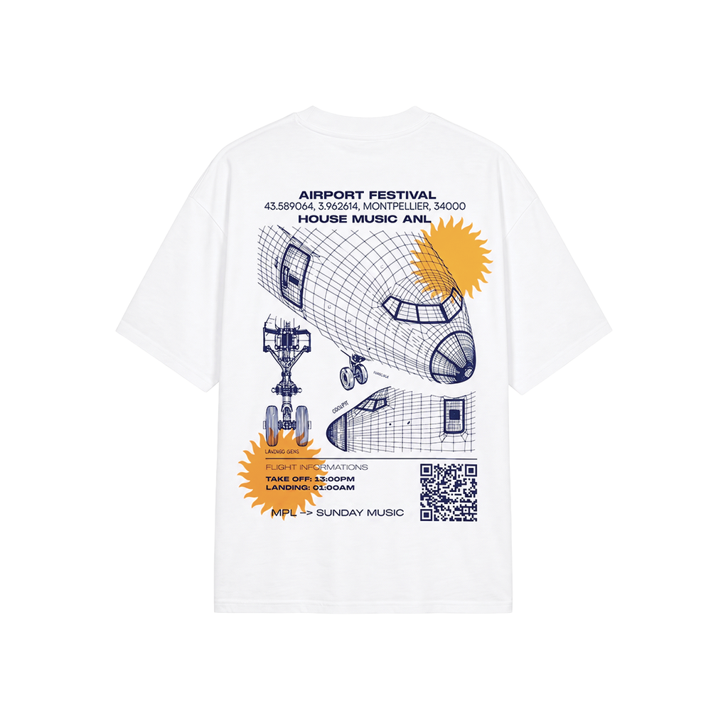 T-shirt - Aéroport 2026 - Édition Limitée